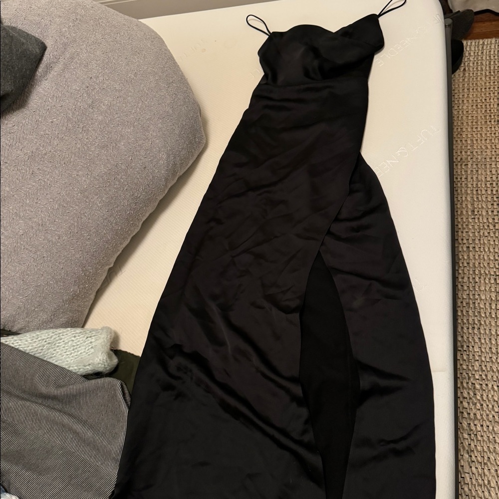 Bhldn  bridesmaid dress remy black size 10